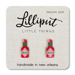 Lilliput Little Things Earrings - Tabasco Sauce