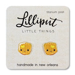 Lilliput Little Things Earrings - Waffles