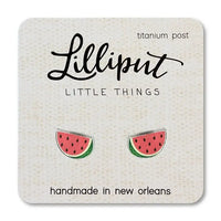 Lilliput Little Things Earrings - Watermelons