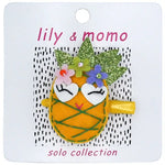 Lily & Momo Pint Size Pineapple Hair Clip