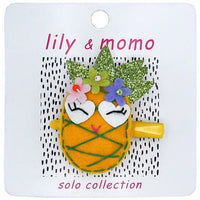 Lily & Momo Pint Size Pineapple Hair Clip