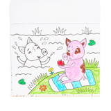 Ooly Color-in' Book - Little Farm Friends