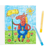 Ooly Color-in' Book - Little Farm Friends