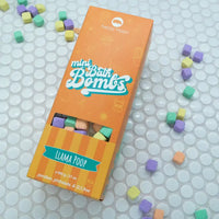 Happy Hippo Bath Co Mini Bubble Bombs, 21oz Box