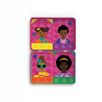 *NEW* Mudpuppy Magnetic Play Set Tin: My Hair, My Crown