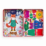 *COMING SOON* Mudpuppy Magnetic Dress-Up Tin: Merry Woodland