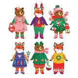 *COMING SOON* Mudpuppy Magnetic Dress-Up Tin: Merry Woodland