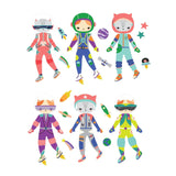 *NEW* Mudpuppy Magnetic Dress-Up Tin: Space Cat
