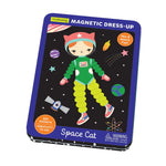 *NEW* Mudpuppy Magnetic Dress-Up Tin: Space Cat