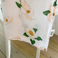 Little Hometown Muslin Swaddle Blanket - Southern Magnolia