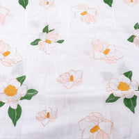 Little Hometown Muslin Swaddle Blanket - Southern Magnolia