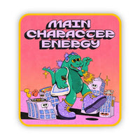 Big Moods 'Main Character Energy' Vinyl Sticker