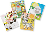 Melissa & Doug Make a Face Sticker Pad - Crazy Animals