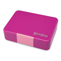 Yumbox Snack Size Leakproof Bento Box - Malibu Purple with Unicorn Tray