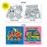 *NEW* Mudpuppy Color Magic Bath Book: Marine Life On the Move