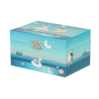 *NEW* Mele & Co Musical Ballerina Swan Lake Jewelry Box