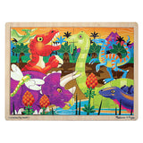 *COMING SOON* Melissa & Doug Wooden 24-Piece Jigsaw Puzzle - Dinosaurs