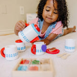 *COMING SOON* Melissa & Doug Steep & Serve Wooden Tea Set