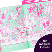 *NEW* Mermaid Neon Hidden Pictures Puzzles