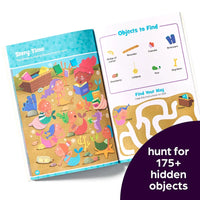*COMING SOON* Mermaid Hidden Pictures Puffy Sticker Playscenes