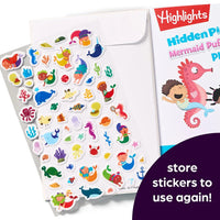 *COMING SOON* Mermaid Hidden Pictures Puffy Sticker Playscenes