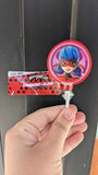 Licensed Character Lollipop Holder with Strawberry Lollipop