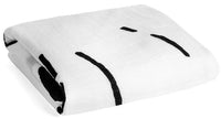 *FINAL SALE* Modern Burlap Organic Cotton Black & White Muslin Swaddle - You Are My Sunshine
