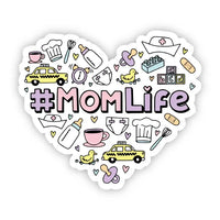 Big Moods '#MomLife' Vinyl Sticker
