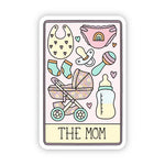 Big Moods 'The Mom' Tarot Card Vinyl Sticker