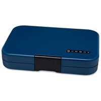 *NEW* Yumbox Tapas 5-Compartment Leakproof Bento Box - Monte Carlo Blue with Clear Blue Tray