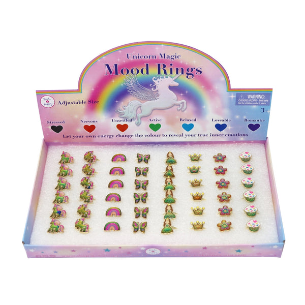 Pink Poppy Mood Rings