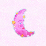 *NEW* LooLooKazoo Crescent Moon Holographic Vinyl Sticker