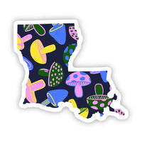 Big Moods Louisiana Colorful Vinyl Stickers
