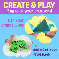 *NEW* Neon Origami Mini Craft Kit