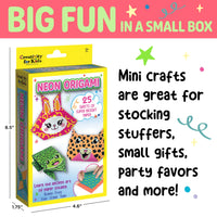 *NEW* Neon Origami Mini Craft Kit