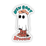 Big Moods 'New Boot Spookin' Vinyl Sticker