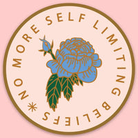 Tender Ghost 'No More Self Limiting Beliefs' Vinyl Sticker
