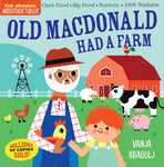 *NEW* Indestructibles Books - Old MacDonald Had A Farm