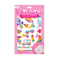 Ooly Tattoo-Palooza Temporary Tattoos - Over the Rainbow