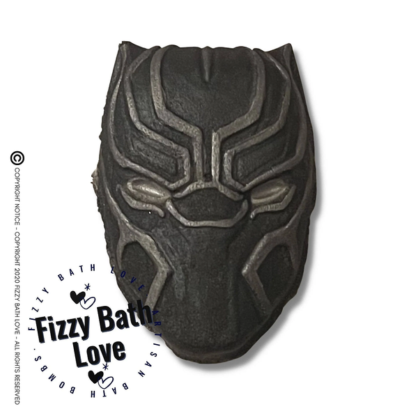 Fizzy Bath Love Superhero Panther Dude Bath Bomb