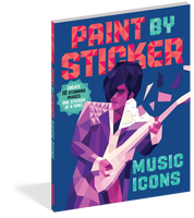 *NEW* Paint by Sticker: Music Icons