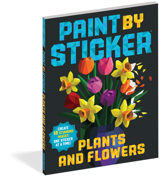 *NEW* Paint by Sticker: Plants and Flowers