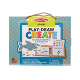Melissa & Doug Play, Draw, Create Activity Kit - Ocean