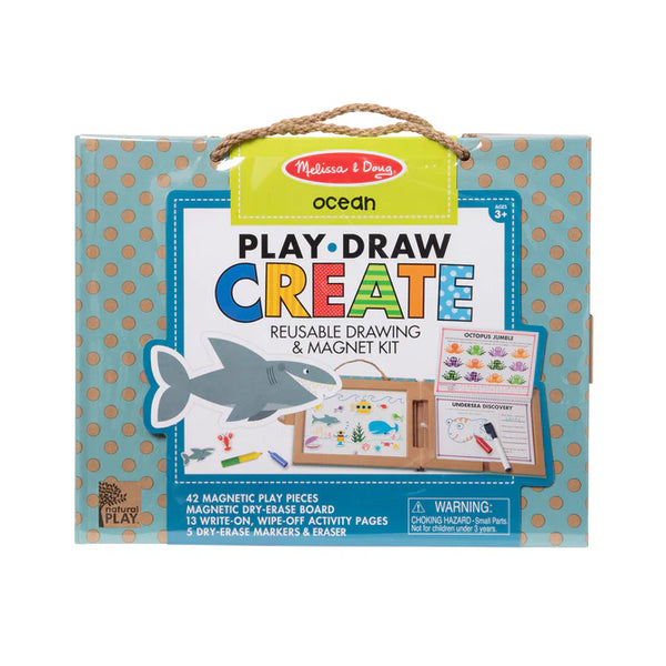 Melissa & Doug Play, Draw, Create Activity Kit - Ocean