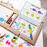 Melissa & Doug Play, Draw, Create Activity Kit - Ocean