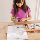 Melissa & Doug Play, Draw, Create Activity Kit - Dinosaurs