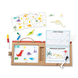 Melissa & Doug Play, Draw, Create Activity Kit - Dinosaurs