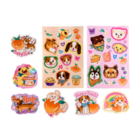 Ooly Stickiville Puppies and Peaches Peach Scented Stickers