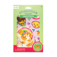 Ooly Stickiville Puppies and Peaches Peach Scented Stickers