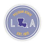 Big Moods 'Pelican State' Louisiana Vinyl Sticker